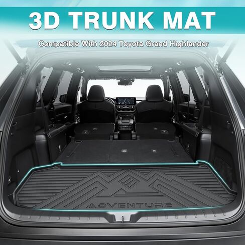 سجادة سرير شاحنة Mixsuper لـ Tacoma 2005-2023، فقط لسرير 5 أقدام، بطانة سرير مناسبة لجميع الأحوال الجوية لملحقات Tacoma TPE متينة عديمة الرائحة باللون الأسود in Kuwait