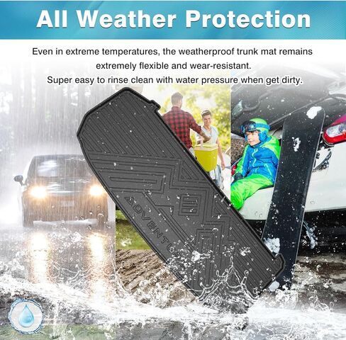 سجادة سرير شاحنة Mixsuper لـ Tacoma 2005-2023، فقط لسرير 5 أقدام، بطانة سرير مناسبة لجميع الأحوال الجوية لملحقات Tacoma TPE متينة عديمة الرائحة باللون الأسود in Kuwait