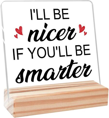 I Can Explain It to You But I Can't Understand It for You Acrylic Sign,Funny Office Gifts for Coworker,Humor Office Cubicle Gifts for Employee,Office Quotes Acrylic Plaque Sign Desk Decor in Saudi Arabia