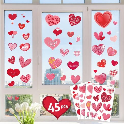 MDDRUIQI 272 PCS St Patricks Day Window Clings - St Patricks Day Decorations - Shamrock Stickers for Glass Reusable Static Spring St Patricks Day Accessories Crafts Toys Party Decor Favors for Kids in Saudi Arabia