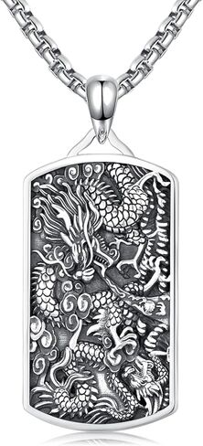 Thors Hammer Necklace 925 Sterling Silver Thor Hammer Pendant Mjolnir Necklace Norse Viking Jewelry for Men in Saudi Arabia