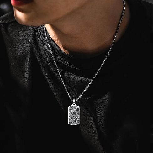 Thors Hammer Necklace 925 Sterling Silver Thor Hammer Pendant Mjolnir Necklace Norse Viking Jewelry for Men in Saudi Arabia