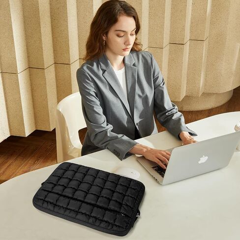 حافظة كمبيوتر محمول BOSTANTEN لجهاز MacBook Air 15 بوصة M3، وMacBook Pro 14 بوصة M4 2024، حقيبة كمبيوتر محمول منتفخة مبطنة لأجهزة Dell وHP وASUS وMicrosoft مقاس 15.6 بوصة in Kuwait