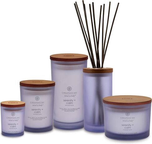Chesapeake Bay Candle PT40896 Scented Candle, Stillness + Purity (Rose Water), Coffee Table,Orange, Home Décor in Saudi Arabia