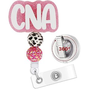 I'm Fine It's Just My Face Badge Badge Reel Holder Retractable with ID Clip for Nurse Nursing Name Tag Card Cute Funny Nursing Student Doctor RN Medical Assistant Work Office Alligator Clip in Kuwait