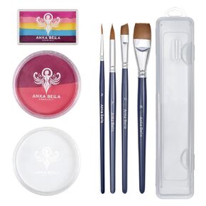 Professional Paint for Children,Easy to Clean and Bright (12 Color Paint Palette)