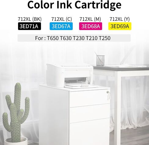 MS.R Remanufactured Ink Cartridge Replacement for Epson SJIC35P T44B2 T44B3 T44B4 T44B5 to use with CW-C6000Au C6000Pu C6500Au C6500Pu Printer(4 Pack) in Kuwait