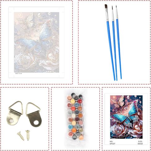 Lxmsja Tree of Life Moon Paint by Numbers for Adults Beginners, Painting by Number with Complete Accessories, DIY Acrylic Drawing Paintworks Artwork, Home Decor 30x40CM in Saudi Arabia