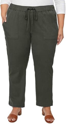 بنطال Buffalo David Bitton النسائي الناعم من مادة Tencel مع رباط in Kuwait