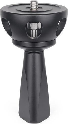 INNOREL 2.95in/75mm Universal Bowl Adapter, CNC Aluminum Alloy Metal Half Ball Bowl Leveler Adapter Convert Video Bowl with 3/8 in Screw Mount on Tripods and Fluid Head for INNOREL RT90C/LT364C/LT324C in Saudi Arabia