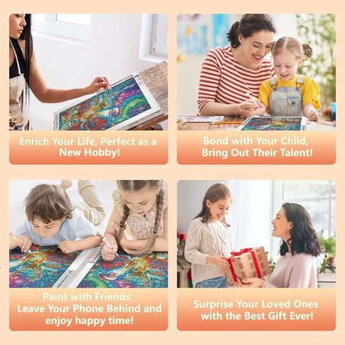 Bowetile Diamond Art Painting Kits for Adults Christmas, 5D Diamond Art Painting Kit Winter Candles, DIY Full Round Drill Diamond Dots Paintings Picture Gem Art Craft for Home Wall Decor 12 x 16 Inch in Kuwait