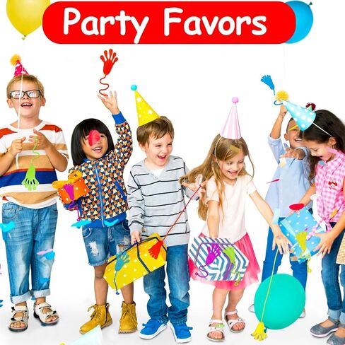 24pcs Sticky Hands Feet for Kid Party Favor Goodie Bag Stuffer Treasure Box Toy Classroom Prize Student Return Gift Bag Stuff Bulk Toy Pinata Filler Elementary School Small Favor Slap Hand Supplies in Saudi Arabia