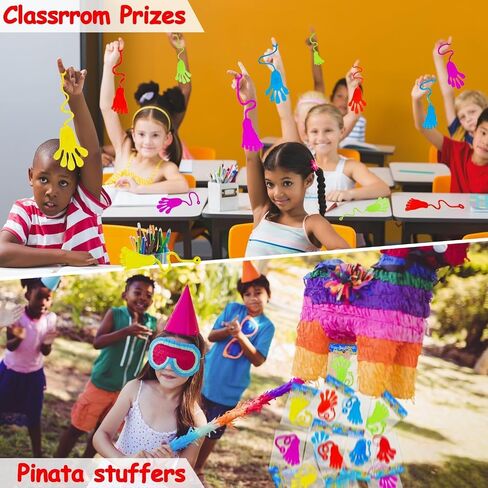 24pcs Sticky Hands Feet for Kid Party Favor Goodie Bag Stuffer Treasure Box Toy Classroom Prize Student Return Gift Bag Stuff Bulk Toy Pinata Filler Elementary School Small Favor Slap Hand Supplies in Saudi Arabia