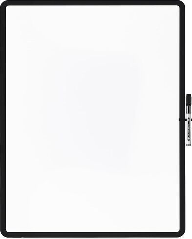 Mr. Pen- Dry Erase Board, 18" x 24" with a Black Marker, Pink Frame, Dry Erase Board for Wall, Magnetic Whiteboard for Wall, Dry Erase Boards, Whiteboards, Magnetic White Board in Saudi Arabia
