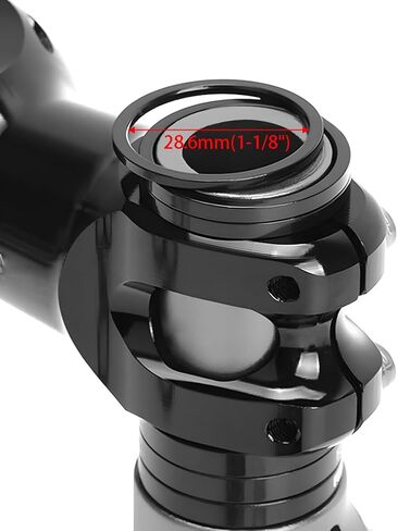 9Pcs Bike Headset Spacer Set, Aluminium Alloy Bicycle Headset Spacer Set Bicycle Front Fork Stem Spacers Kit for MTB BMX Mountain Road Bikes Cycling (1-1/8 inch/28.6mm) in Saudi Arabia