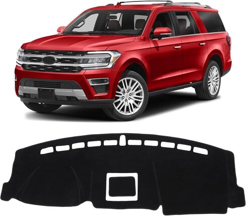 KUST Car Dashboard Cover Mat for Ford F-150 2004-2008 Left Hand Driving Non-Slip Dashboard Mat Pad Interior Accessories for Ford F150 Custom Fit Dash Mat Sunshade Windshield Glare Black in Saudi Arabia