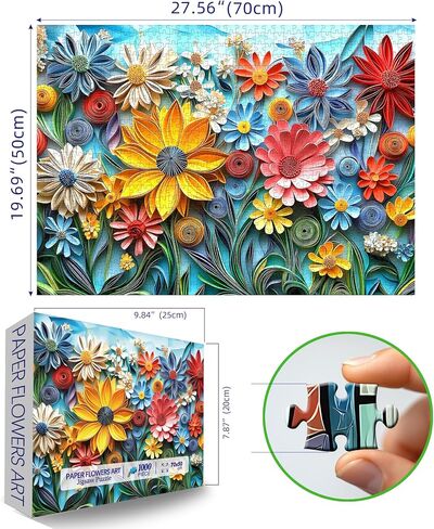 Deep Blue Octopus 1000 Piece Jigsaw Puzzle for Adults, Best New Marine Artwork Puzzle, Impossible Hard Difficult Challenging Puzzles for Adults & Puzzle Enthusiasts Unique Brain Teaser Gift in Saudi Arabia