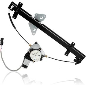 Rear Set Power Window Regulator with Motor Assembly Compatible for Dodge Durango 1998-2003 Dakota 2000-2004 Left and Right Side Replace 55256495AC 55256494AB(Driver and Passenger)