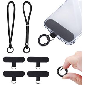 SEVENKA 2 Pack Lanyards, Teacher Lanyards for ID Badge Lanyards, Retractable Lanyards for Teachers, 4 Badge Holders with 2 Retractable Lanyards, 2 Phone Tether Tabs, Cute Keychain Lanyard for Women