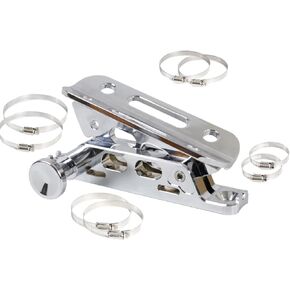 Universal Adjustable Quick Release Roll Bar Fire Extinguisher Mount Holder with 8 Clamps Compatible with for Jeep Wrangler UTV Polaris RZR Ranger Camper Van with Pillar