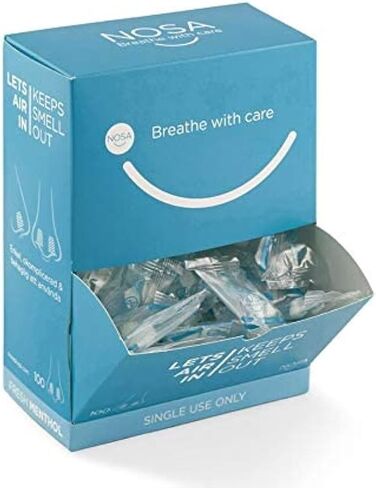 NOSA Mentholated Nose Plugs to Block Pungent Odors in Kuwait