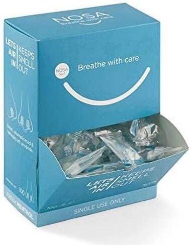 NOSA Mentholated Nose Plugs to Block Pungent Odors in Kuwait