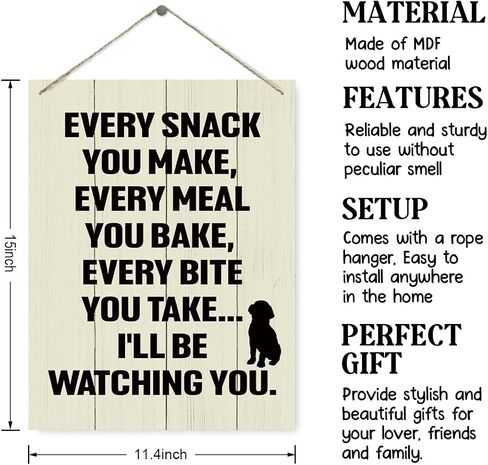 لافتة خشبية للمطبخ، علامة تعريف معلقة، لوحة خشبية مزخرفة للتعليق، ديكور حائط ريفي، لافتة حائط للمطبخ، ديكور منزل المزرعة، علامة معلقة، لوحة خشبية للمطبخ مع حبل معلق in Kuwait