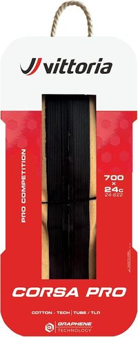 Vittoria Corsa Pro fold TLR para-blk-blk G2.0 (700 x 32c) in Kuwait