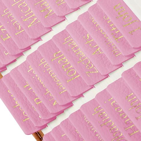 White Leather Bible Tabs, Laminated Bible Tabs for Women Study Bible, Easy to Read and Apply 84 Bible Index Book Tabs in Total (66 Bible Tabs Old and New Testament 18 Blank Tabs) in Kuwait