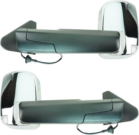 Trail Ridge Towing Mirror Power Heated Chrome Pair LH RH for NV 1500 2500 3500 in Saudi Arabia