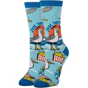 ooohyeah Women's Novelty Fun Saying Retirement Crew Socks, Funny Crazy Dress Socks, Retired in Kuwait
