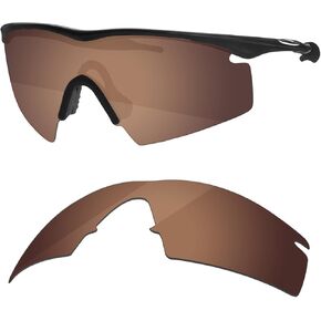 Replacement Lenses for Oakley M Frame Strike Sunglasses-Bronze Gold