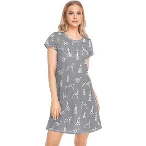 Vvfelixl ثوب نوم نسائي ذهبي مسترد كم قصير قمصان نوم للنساء ملابس نوم قميص نوم فستان نوم S-XXL in Kuwait