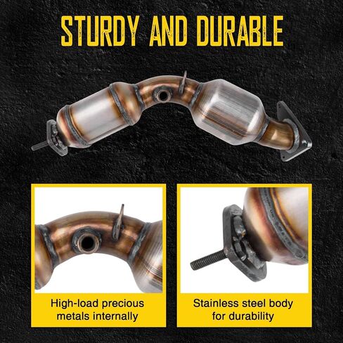 KAC Catalytic Converter for 1996-2000 Cherokee 2.5L/4.0L, 1996-1998 Grand Cherokee 4.0L/5.2L, 1998 Grand Cherokee 5.9L Automotive Replacement Catalytic Converters (EPA Compliant) in Saudi Arabia