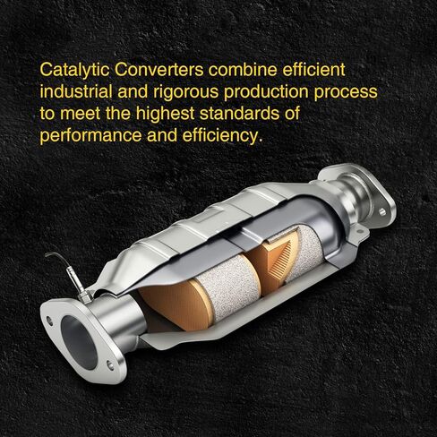 KAC Catalytic Converter for 1996-2000 Cherokee 2.5L/4.0L, 1996-1998 Grand Cherokee 4.0L/5.2L, 1998 Grand Cherokee 5.9L Automotive Replacement Catalytic Converters (EPA Compliant) in Saudi Arabia