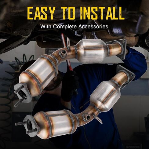 KAC Catalytic Converter for 1996-2000 Cherokee 2.5L/4.0L, 1996-1998 Grand Cherokee 4.0L/5.2L, 1998 Grand Cherokee 5.9L Automotive Replacement Catalytic Converters (EPA Compliant) in Saudi Arabia