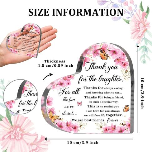 Gifts for Cousins Side by Side or Miles Apart Cousins Are Always Connected by Heart Acrylic Keepsake Birthday Gift for Cousins Best Cousin Gifts for Women Gifts in Kuwait