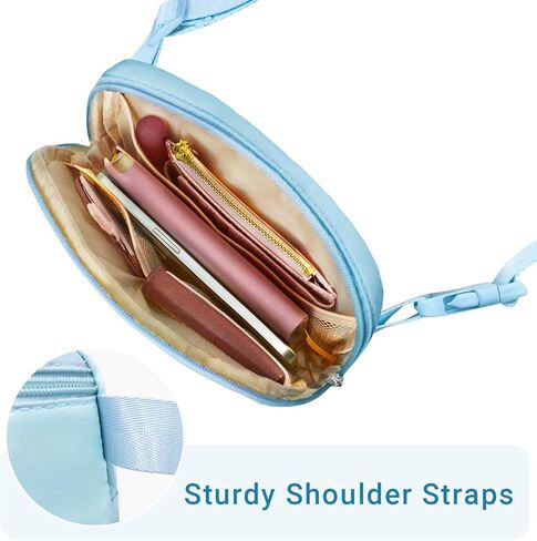 Initial Belt Bag Preppy 4 5 6 7 8 9 10 11 12 13 Year Old Girl Birthday Gifts Cute Crossbody Bags Small Fanny Waist Pack Christmas Trendy Gift for Daughter Granddaughter Women Teen Girl Purple A in Kuwait