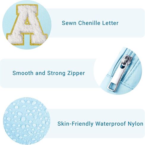 Initial Belt Bag Preppy 4 5 6 7 8 9 10 11 12 13 Year Old Girl Birthday Gifts Cute Crossbody Bags Small Fanny Waist Pack Christmas Trendy Gift for Daughter Granddaughter Women Teen Girl Purple A in Kuwait