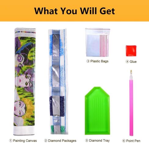 Mowana Highland Cow Diamond Art Kits for Adults Diamond Painting Cow DIY Full Drill 5d Diamond Painting Kits for Adults for Home Wall Decor (2pack 11.8x15.7inch in Kuwait