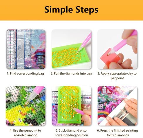 Mowana Highland Cow Diamond Art Kits for Adults Diamond Painting Cow DIY Full Drill 5d Diamond Painting Kits for Adults for Home Wall Decor (2pack 11.8x15.7inch in Kuwait