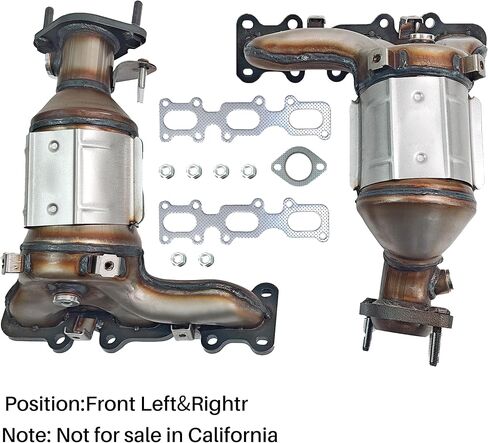 متوافق مع المحول الحفاز Ford Explorer 2013-2019 3.5L أمامي يمين، استبدل 1379,19517,30585,674-256 (محول حفاز مشعب العادم عالي التدفق ومتوافق مع وكالة حماية البيئة) in Saudi Arabia