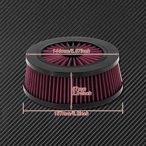 Motorcycle Air Filter Replacement Intake Air Cleaner Element Fit for Harley Sportster XL Touring Road King Street Glide Dyna Softail Blue in Saudi Arabia