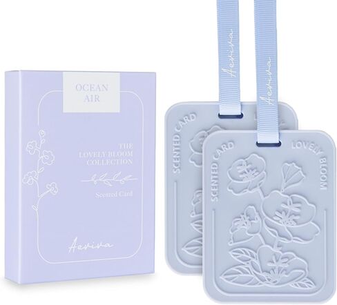 معطر هواء للسيارة، عبوتان من أكياس الشاي الأبيض المعطرة للخزانة والأدراج، أكياس عطر منزلية تدوم طويلاً، معطر هواء معلق على مرآة السيارة وملحقاته in Kuwait