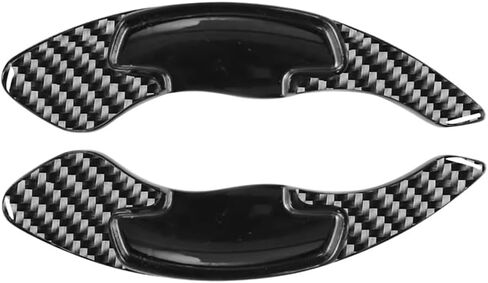 Newsmarts Steering Wheel Paddle Shift Extension, Carbon Fiber Black Steering Wheel Shifter ABS Plastic for Honda Accord 2013-2020, Civic 10th 2016-2021 in Saudi Arabia