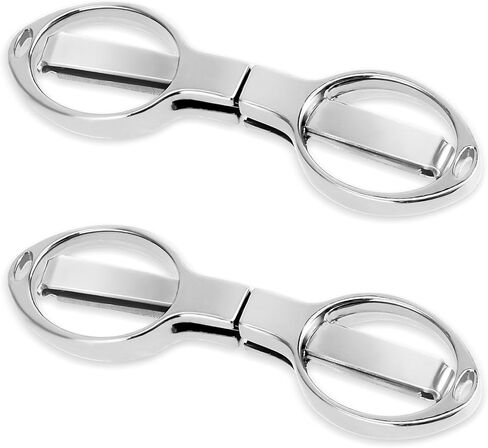 2pcs Folding Scissors Portable Safety Small Travel Scissors Anti Rust Badge Scissors Mini Shear Telescopic Cutter,Little Scissors for Nurse Travel Office Fishing Crafts in Saudi Arabia