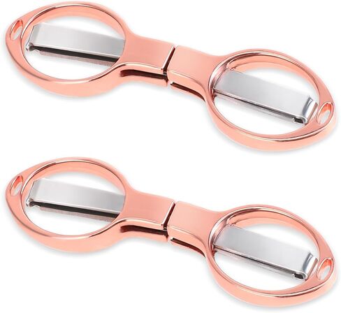 2pcs Folding Scissors Portable Safety Small Travel Scissors Anti Rust Badge Scissors Mini Shear Telescopic Cutter,Little Scissors for Nurse Travel Office Fishing Crafts in Saudi Arabia