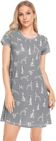 Vvfelixl ثوب نوم نسائي ذهبي مسترد كم قصير قمصان نوم للنساء ملابس نوم قميص نوم فستان نوم S-XXL in Kuwait