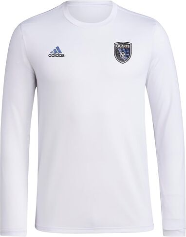 adidas Men's San Jose Earthquakes Long Sleeve Pre-Game T-Shirt in Saudi Arabia