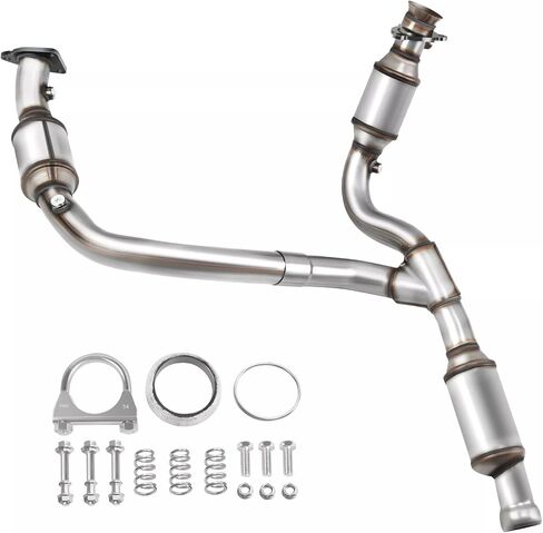 Front Catalytic Converter Left & Right 16197 16198 Compatible with 2003-2008 Infiniti G35 350Z FX35 3.5L,2003-2007 Nissan 350Z 3.5L Base Coupe 2-Door Replace 43214 43215 in Saudi Arabia